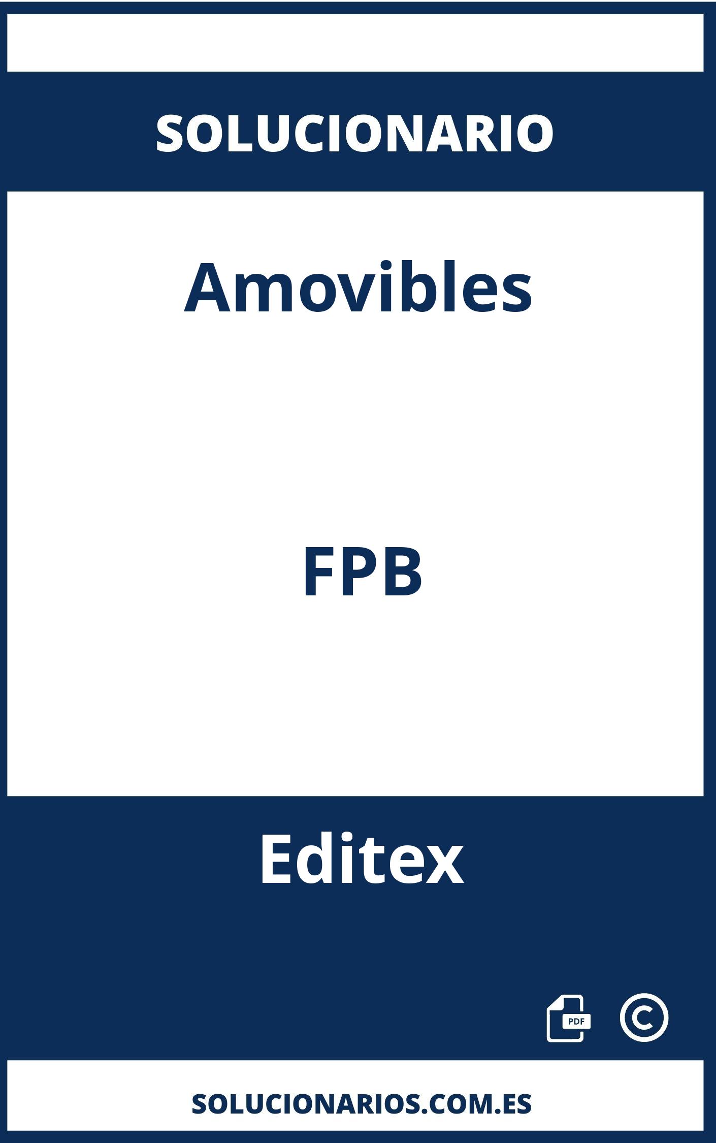 Solucionario Amovibles FPB Editex