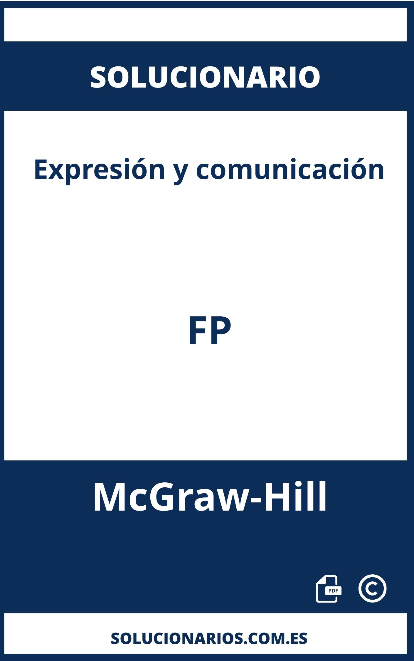 Solucionario Expresión y comunicación FP McGraw-Hill