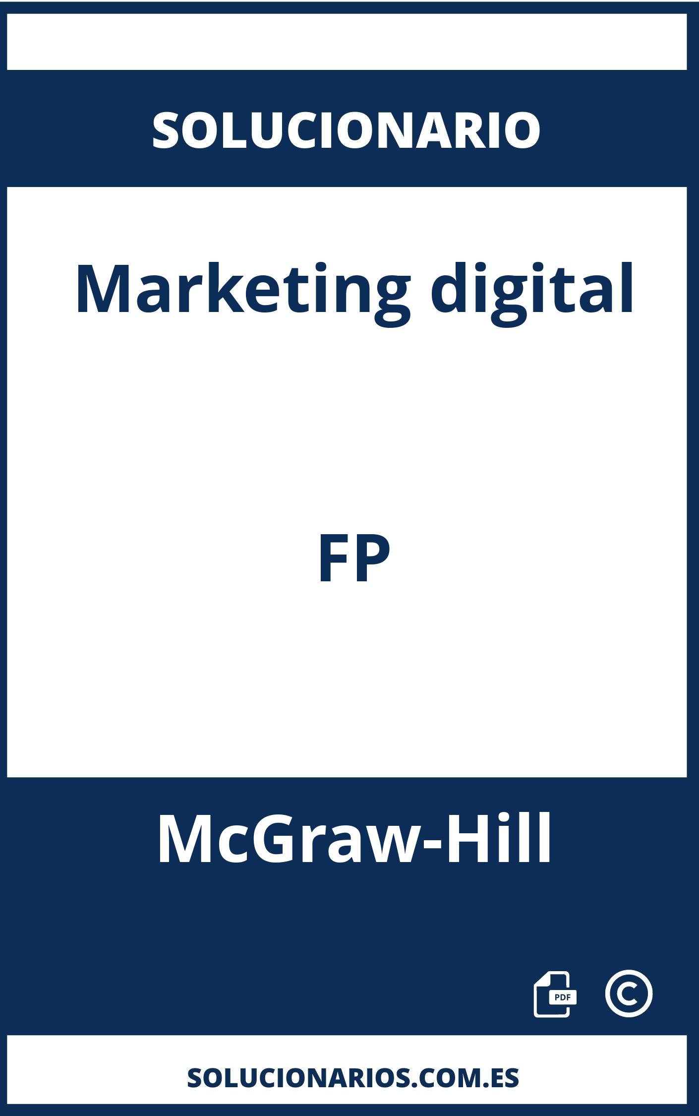 Solucionario Marketing digital FP McGraw-Hill