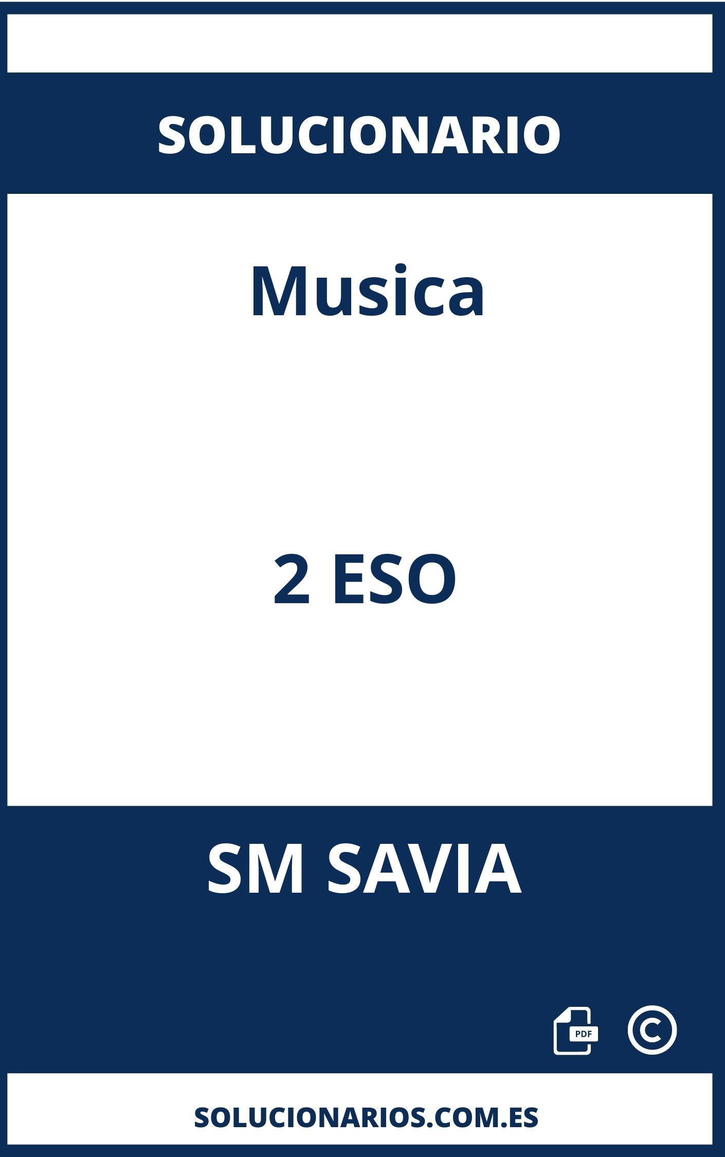 Solucionario Musica 2 ESO SM SAVIA