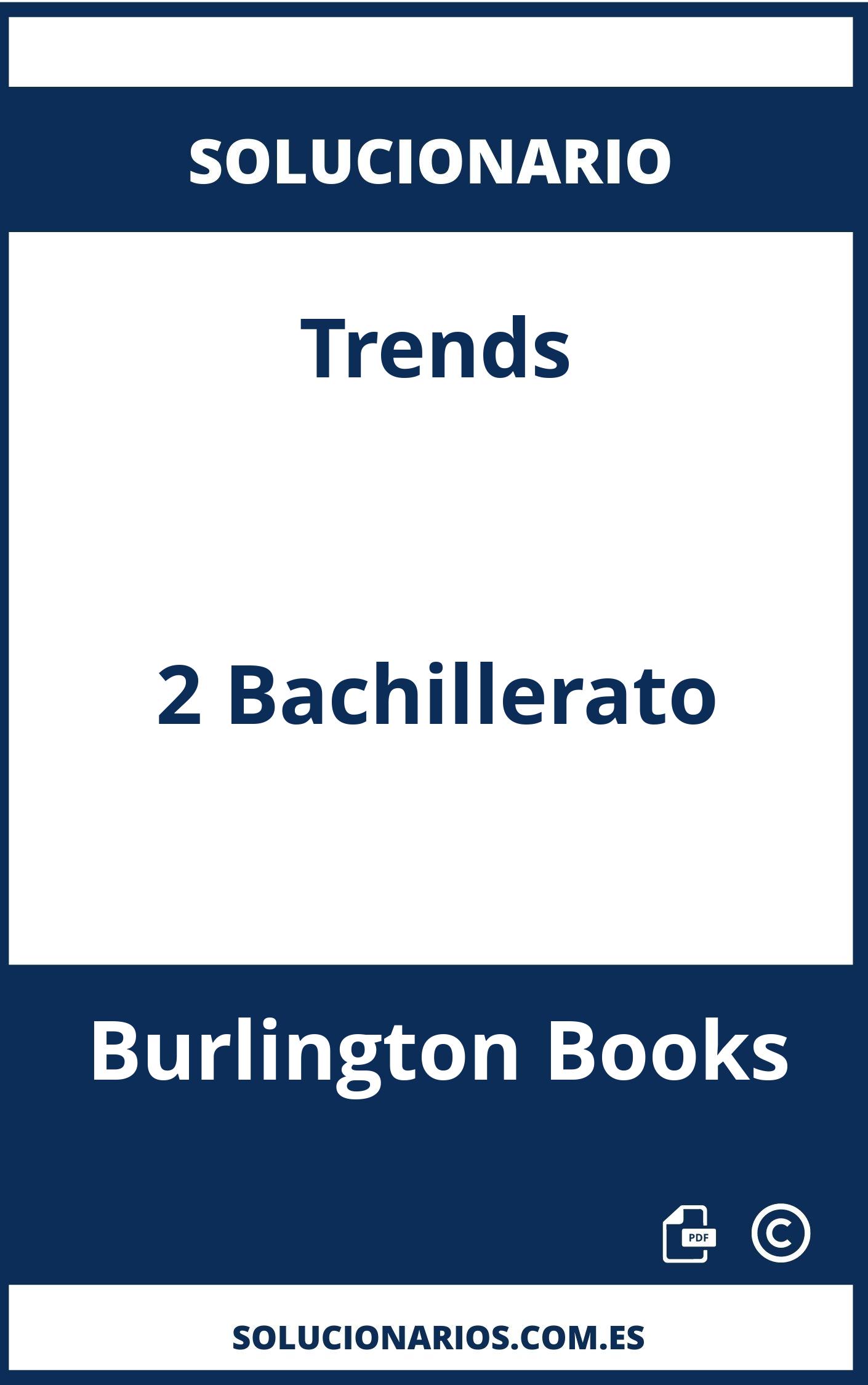 Solucionario Trends 2 Bachillerato Burlington Books